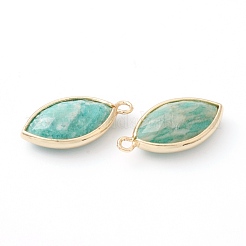 Natural Amazonite Pendants&nbsp;G-B009-01G-L