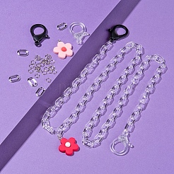 Flower Pendant Eyeglasses Holder&nbsp;DIY-YW0005-12