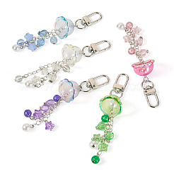 Acrylic & ABS Plastic Imitation Pearl Pendant Decoration&nbsp;HJEW-TAC0095