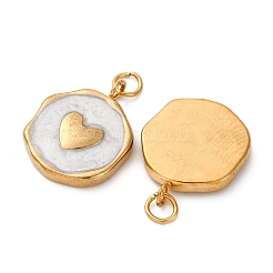 304 Stainless Steel Enamel Pendants&nbsp;STAS-U061-34G-C01