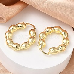 Brass Hoop Earrings for Women&nbsp;KK-CBAD851-41G