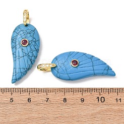 Synthetic Synthetic Turquoise Pendants&nbsp;GG-CBA51ED-02G-05