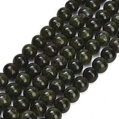 Natural Green Diopside Beads Strands&nbsp;GG-CBA993B-A01-8mm