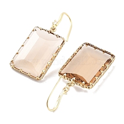 Glass Dangle Earrigns&nbsp;EJEW-Q800-26A-KCG