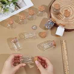 Glass Wishing Bottles for Bead Containers&nbsp;AJEW-WH0871-38C