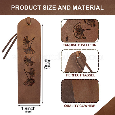 Cowhide Leather Labels&nbsp;AJEW-WH0386-0022-1