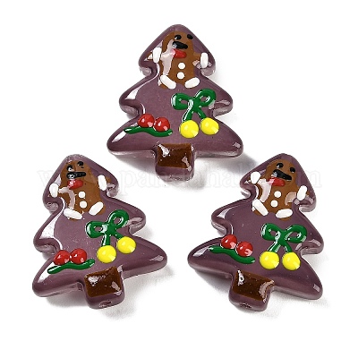 Christmas Theme Handmade Lampwork Beads&nbsp;LAMP-I027-07Q-1