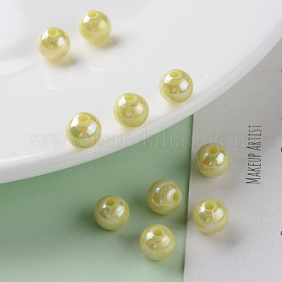 Opaque Acrylic Beads&nbsp;MACR-S370-D8mm-A10-1