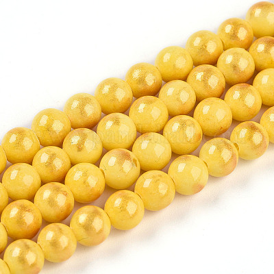 Natural Mashan Jade Beads Strands&nbsp;G-A255-A01-02D-1