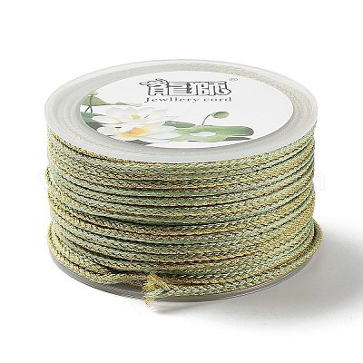 14M Two Tone Polyester Braided Cord&nbsp;OCOR-G015-02A-25-1