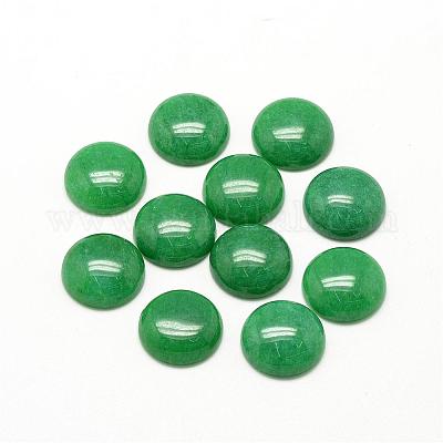 Natural White Jade Cabochons&nbsp;G-R416-10mm-08-1