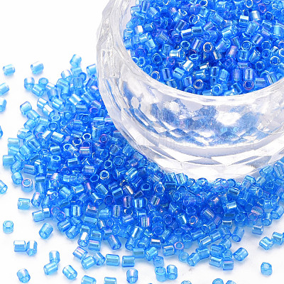 Glass Bugle Beads&nbsp;SEED-S032-10A-163B-1