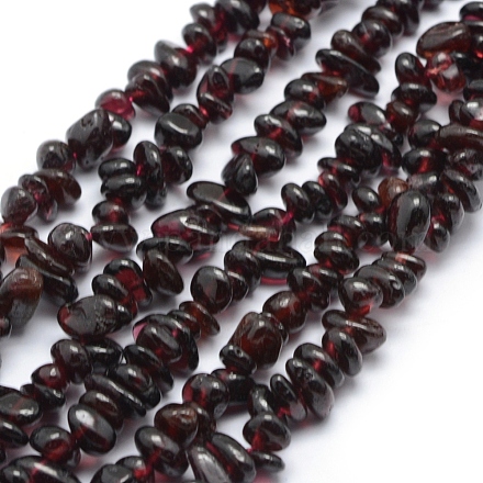 Natural Garnet Beads Strands&nbsp;G-P332-72-1