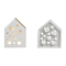 DIY Silicone Molds, Decoration Making, Resin Casting Molds, For UV Resin, Epoxy Resin Jewelry Making, Heart, 121x91x7mm