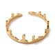 304 Stainless Steel Open Cuff Ring&nbsp;RJEW-Z026-04G-2