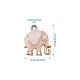 Alloy Enamel Pendants&nbsp;ENAM-TA0001-12-9