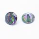Cubic Zirconia Pointed Back Cabochons&nbsp;ZIRC-M002-7mm-010-2