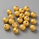 Brass Round Beads&nbsp;KK-CJC0001-33E-1
