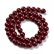 Baking Paint Glass Beads&nbsp;GLAA-Z010-01E-3