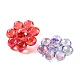 UV Plating Transparent Acrylic Shank Buttons&nbsp;MACR-K356-14-2