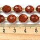 Natural Red Jasper Beads Strands&nbsp;G-N342-52-5