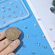 30Pcs Brass Ear Nuts&nbsp;KK-BBC0019-92S-3