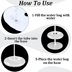 4Pcs PE Plastic Water Bag for Party Decor&nbsp;AJEW-CN0007-39A