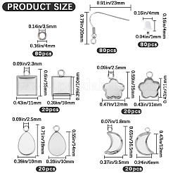 DIY Earring Making Finding Kit&nbsp;STAS-CN0001-38