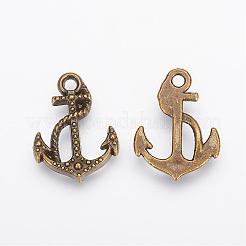 Tibetan Style Alloy Pendants&nbsp;TIBEP-20289-AB-NR