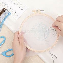 DIY Dandelion Pattern Embroidery Making Kit&nbsp;DIY-WH0349-154