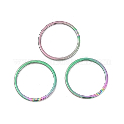 Acrylic Linking Rings 800pcs 8 Colors Oval Quick