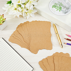 100Pcs DIY Paper Blank Greeting Cards&nbsp;AJEW-CP0012-45