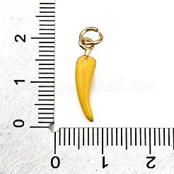 Brass Enamel Pendants&nbsp;LS-KK-Z100-10G-02