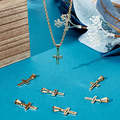 20Pcs 304 Stainless Steel Pendants&nbsp;STAS-BBC0006-08