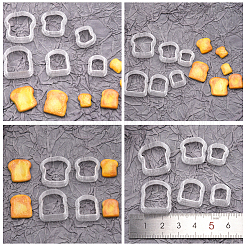 6Pcs 2 Styles Plastic Soft Clay Mold&nbsp;TOOL-SC0001-89