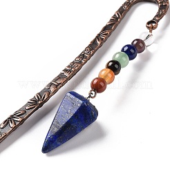 Natural Lapis Lazuli Bookmark&nbsp;AJEW-C025-01E