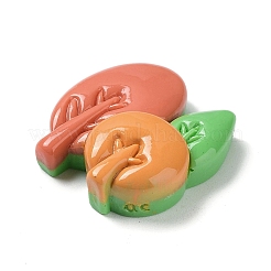Autumn Theme Opaque Resin Cabochons&nbsp;LS-CRES-A055-01G