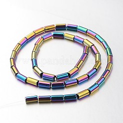 Electroplate Non-magnetic Synthetic Hematite Bead Strands&nbsp;G-F300-37C-02