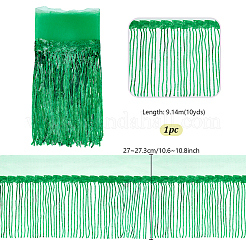 Polyester Tassel Lace Ribbon&nbsp;OCOR-WH0070-175C