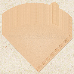 100Pcs Paper Coffee Filters&nbsp;FIND-CN0002-08