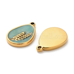 304 Stainless Steel Enamel Pendants&nbsp;STAS-K306-53G