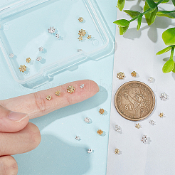 32Pcs 8 Style Brass Cabochon&nbsp;MRMJ-BC0003-43