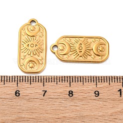 Ion Plating(IP) 304 Stainless Steel Pendants&nbsp;STAS-E182-10G