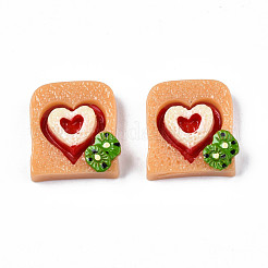 Opaque Epoxy Resin Cabochons&nbsp;CRES-S358-52