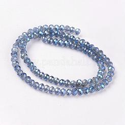 Electroplate Glass Beads Strands&nbsp;EGLA-D020-3x2mm-59