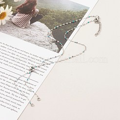 Adjustable Stainless Steel Slider Necklaces Making&nbsp;AJEW-JB00991