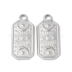 Non-Tarnish 304 Stainless Steel Pendants&nbsp;STAS-C066-23P