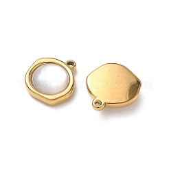 Natural Freshwater Shell Pendants&nbsp;STAS-G397-01G-01
