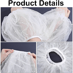 Cloth Detachable Mesh Sleeves&nbsp;DIY-WH0899-899