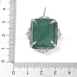 Natural Green Aventurine Pendants&nbsp;G-I381-01P-01